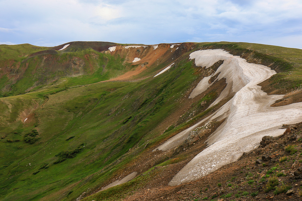 Snow on the Tundra - Alpine Ridge Trail