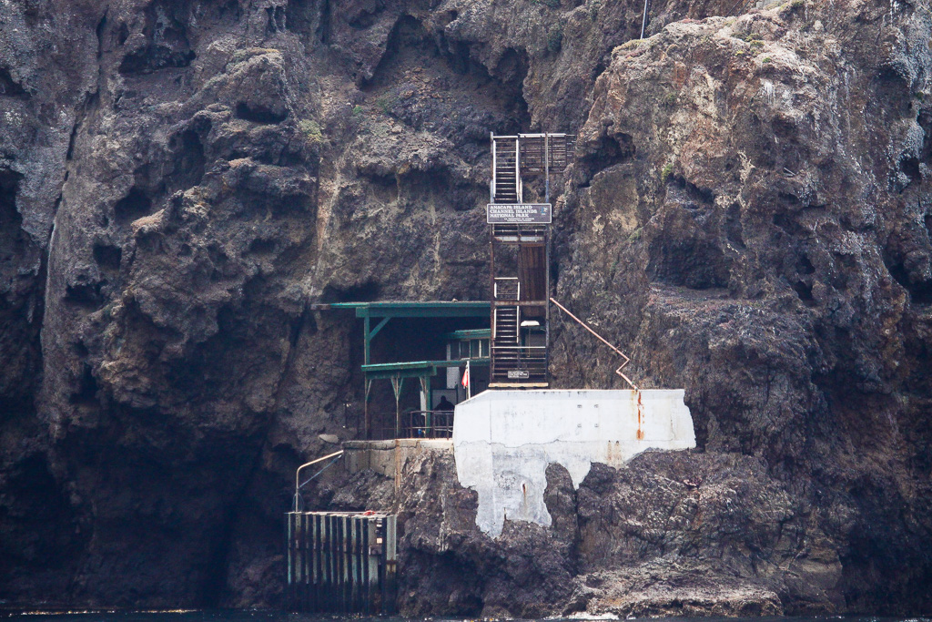 The staircase - Anacapa Loop Trail