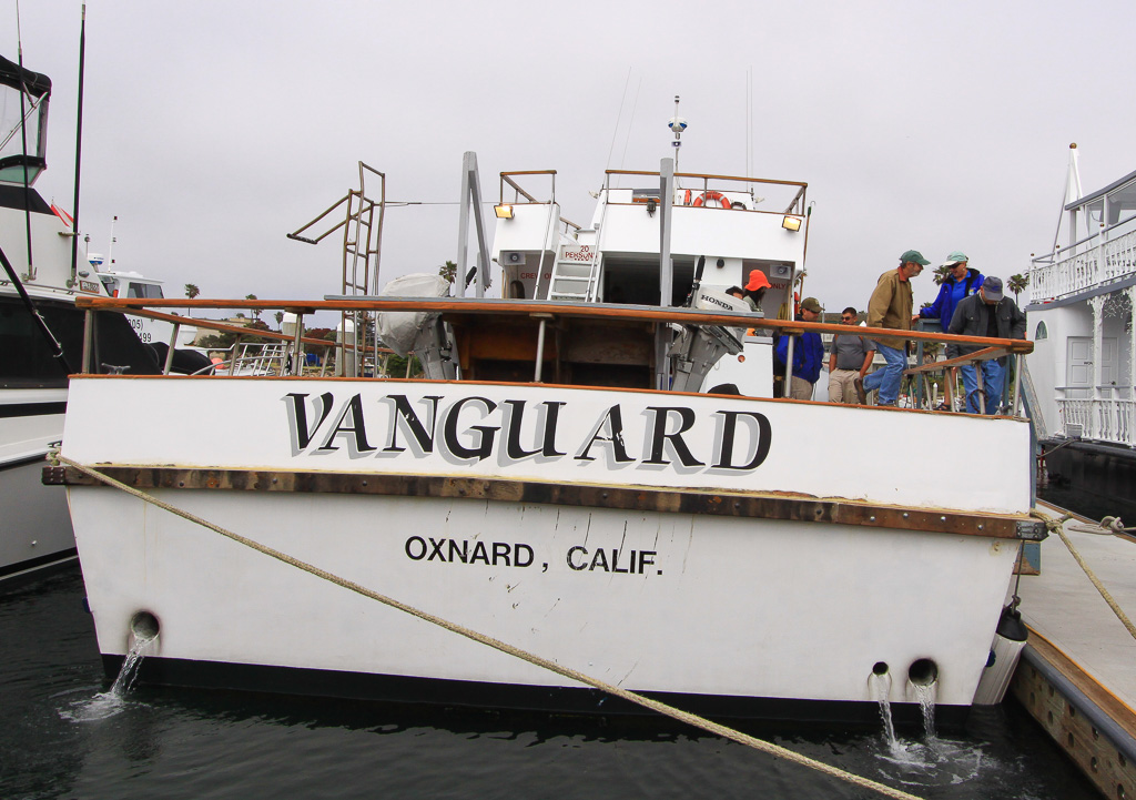 The Vanguard back at Oxnard - Anacapa Loop Trail