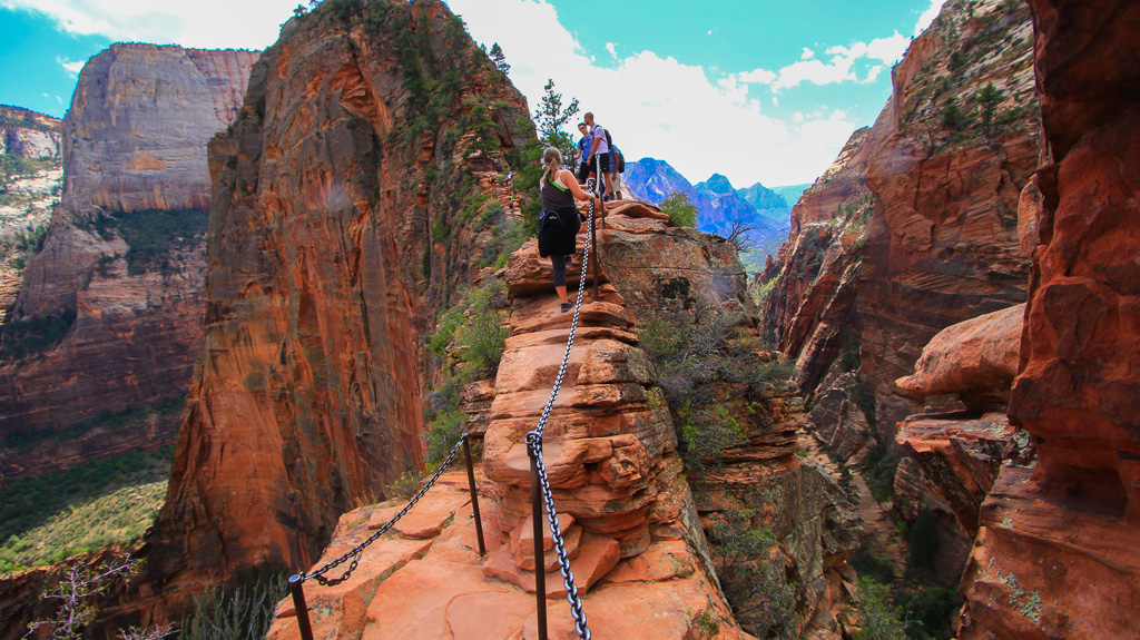 Angels Landing. Zion National Park, Utah 2015