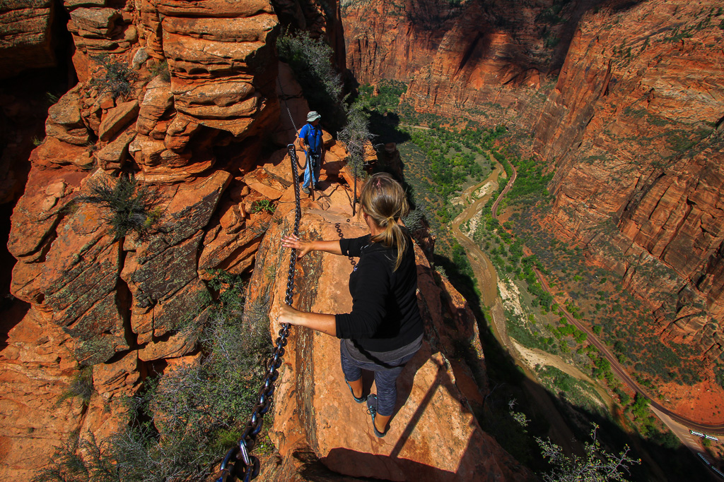 Angels Landing. Zion National Park, Utah 2015