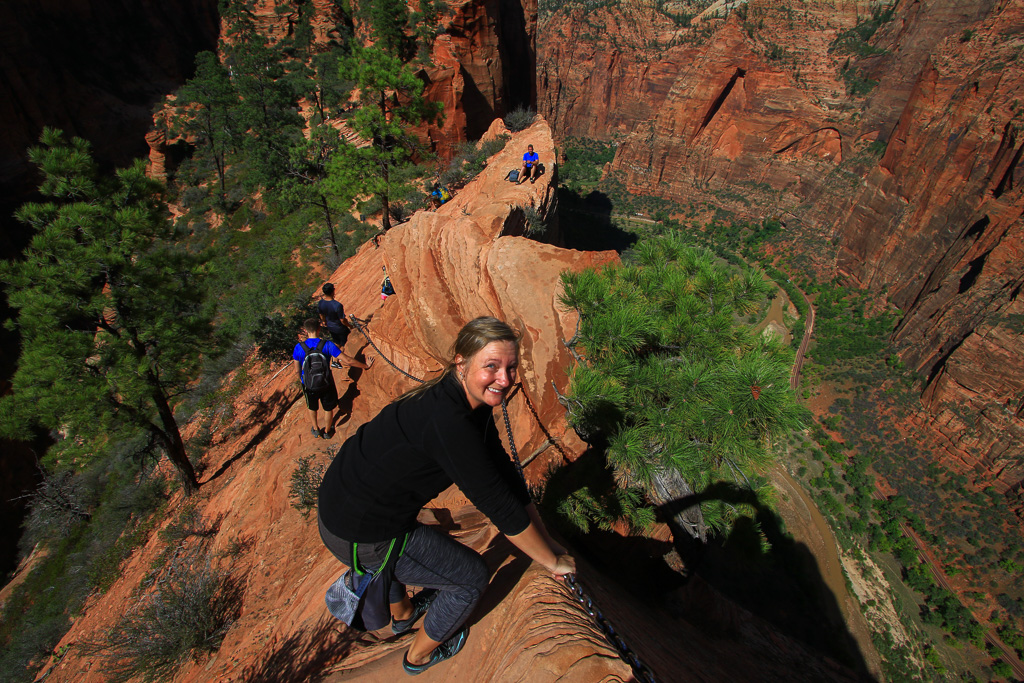 Angels Landing. Zion National Park, Utah 2015