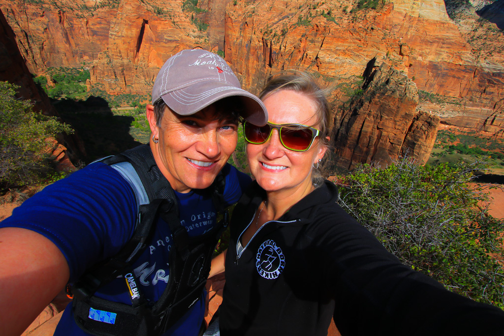 Atop Angels Landing, Zion NP, Utah 2015