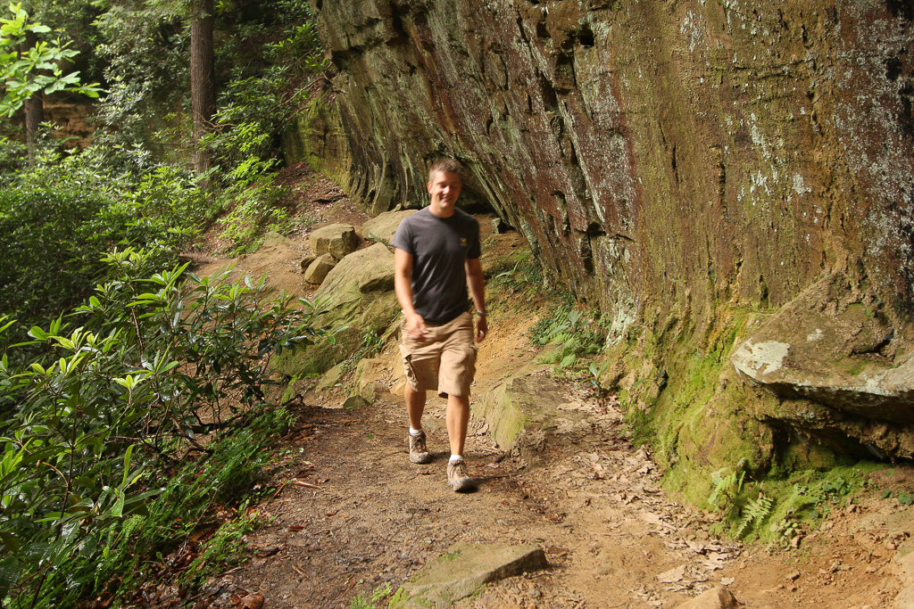 Berg blurr - Angel Windows, Red River Gorge, KY 2008