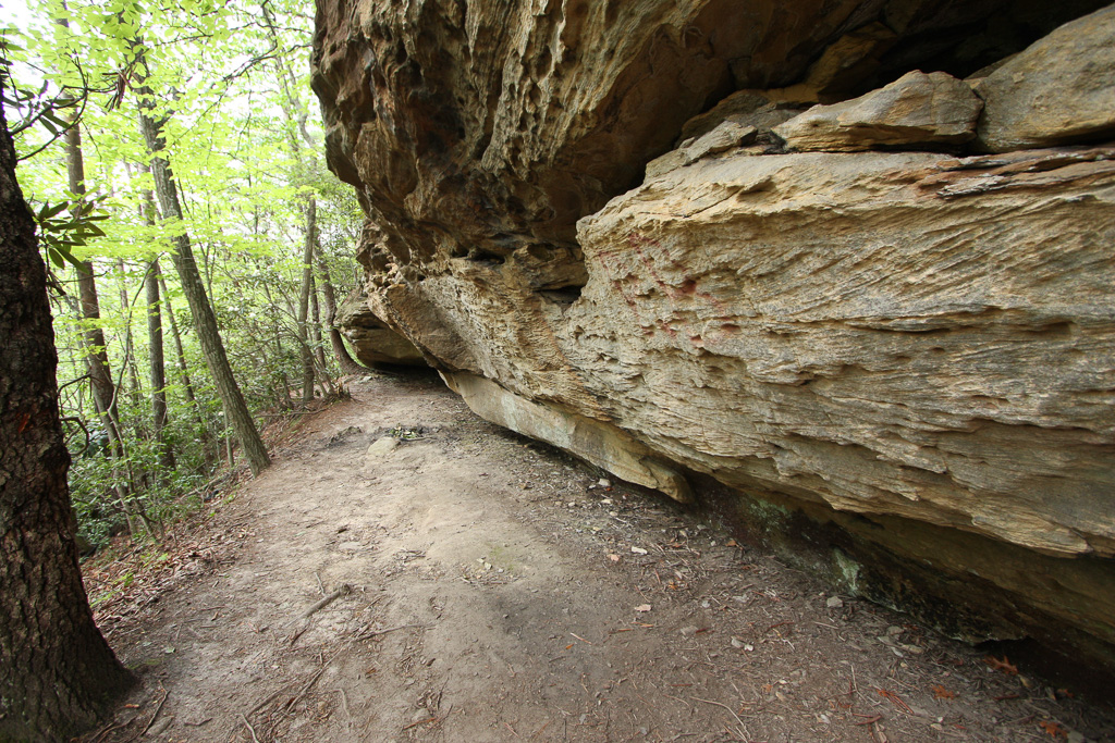 Rock cliff - Auxier Ridge
