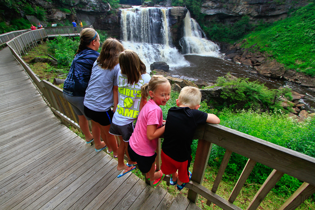 The Kids - Blackwater Falls July 2014