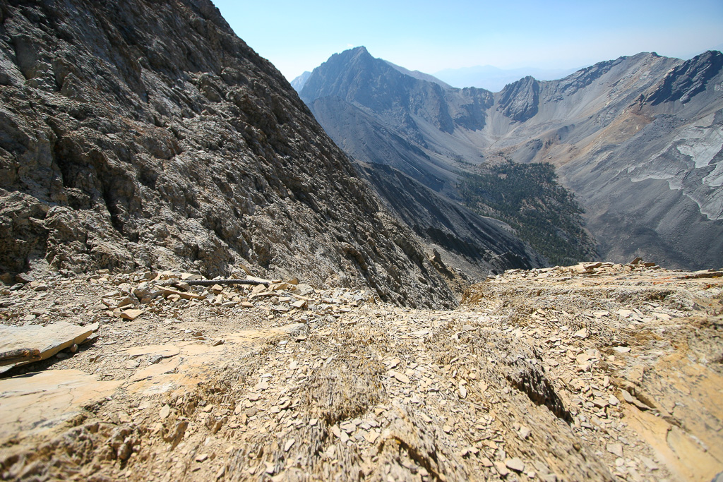 Cedar Canyon view - Borah Peak