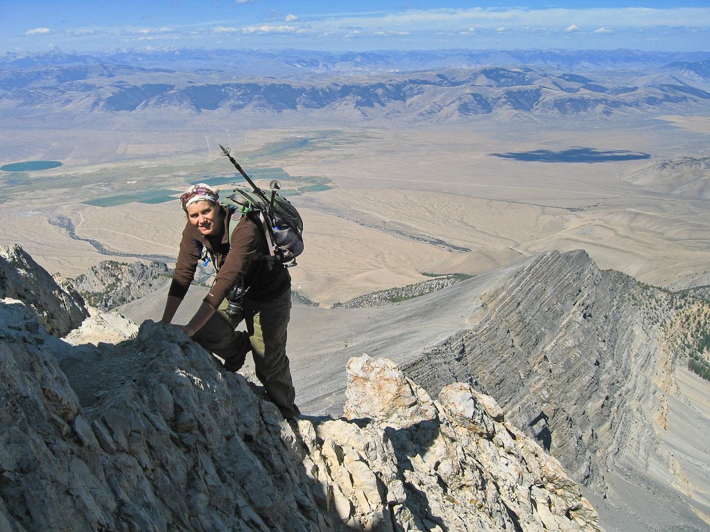 Climbing Chicken-out-Ridge - Borah Peak