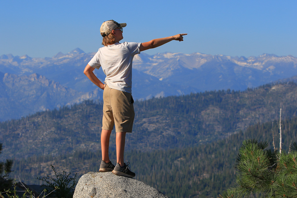 Cam on the summit - Buena Vista Peak