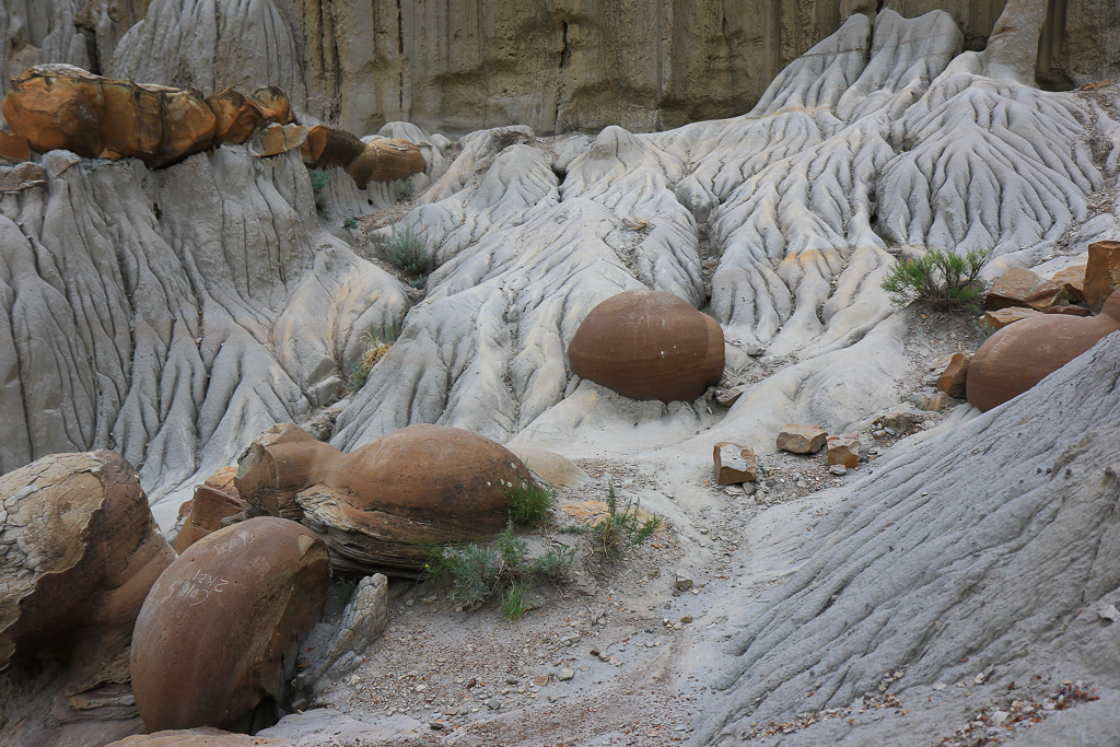 Concretion Ridge - Cannonball Concretions