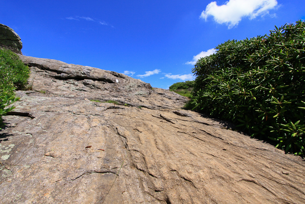 Precambrian rock slab - Carvers Gap