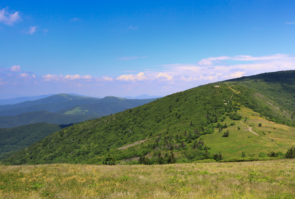 Looking back to Engine Gap - Carvers Gap