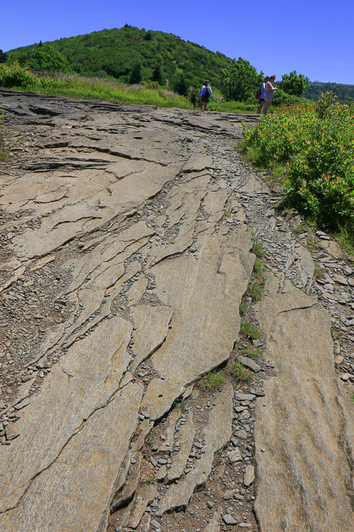 Rock slab - Carvers Gap