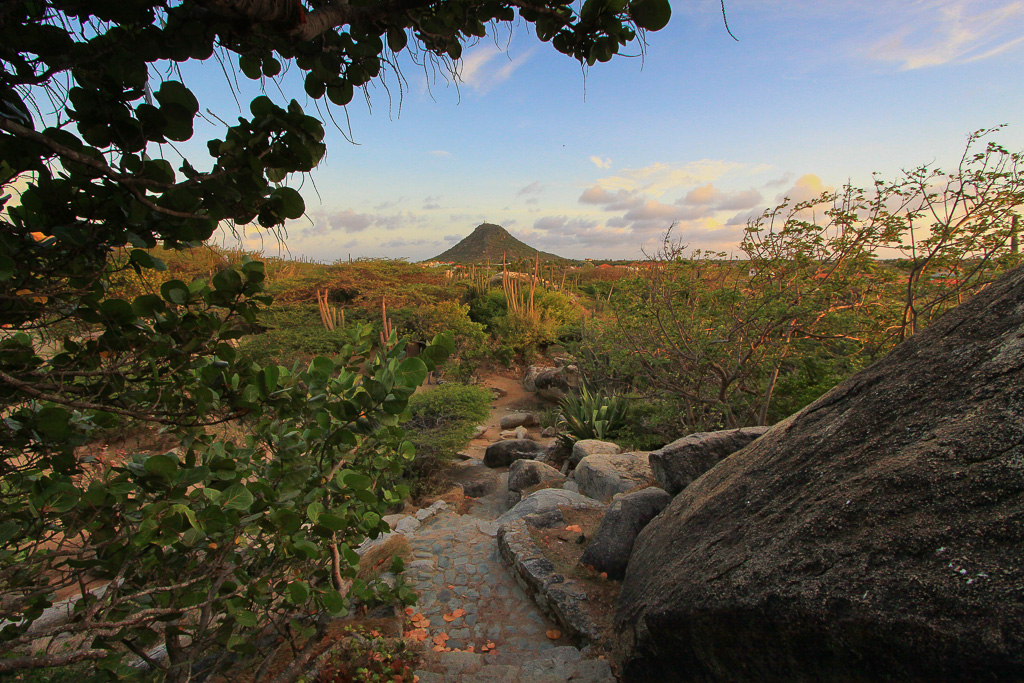 Trail and Hooiberg - Casibari Rock Formations