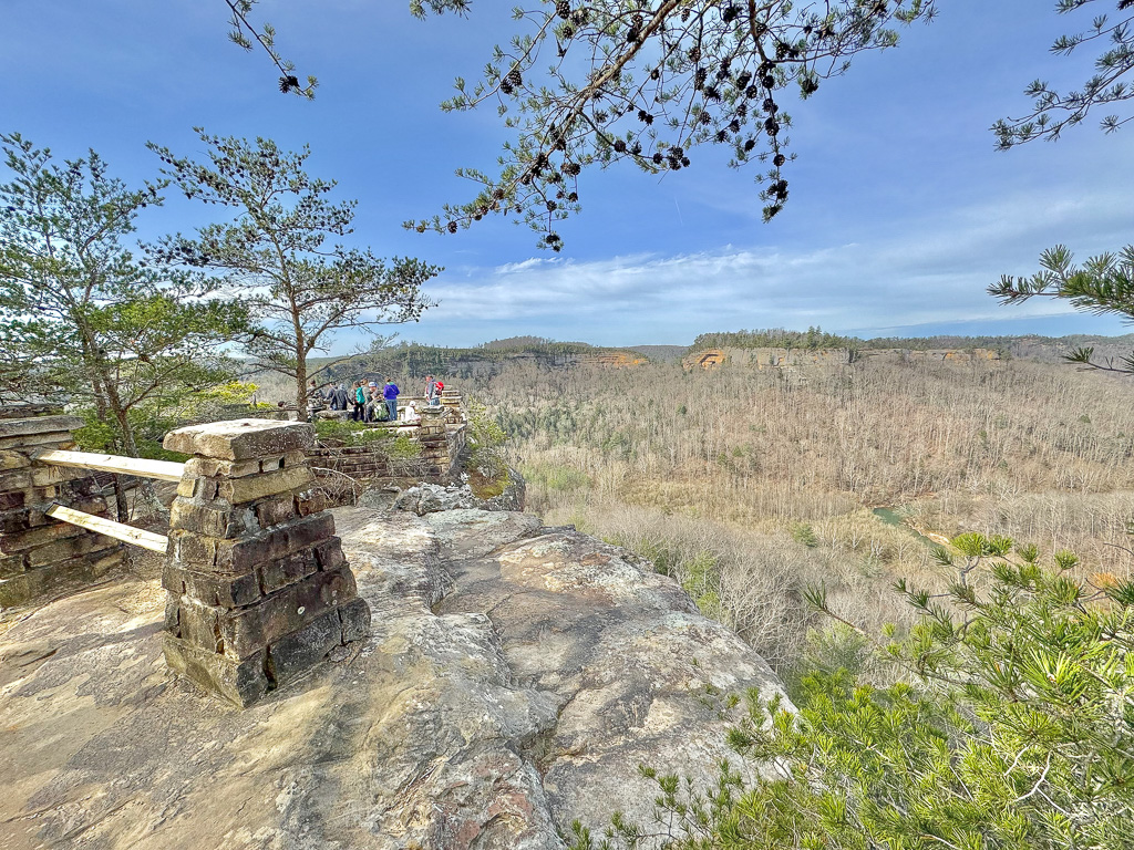 Chimney Top Rock Overlook - Chimney Top Rock Overlook
