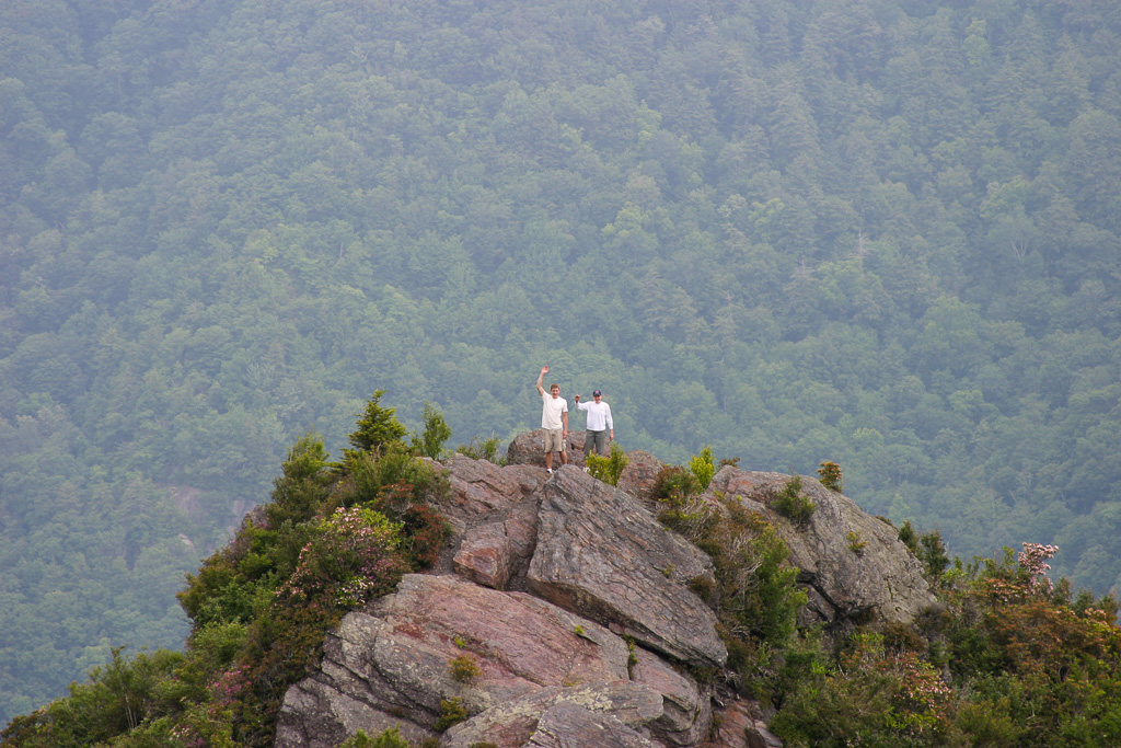The Berg and Pacer - Chimney Tops 2003