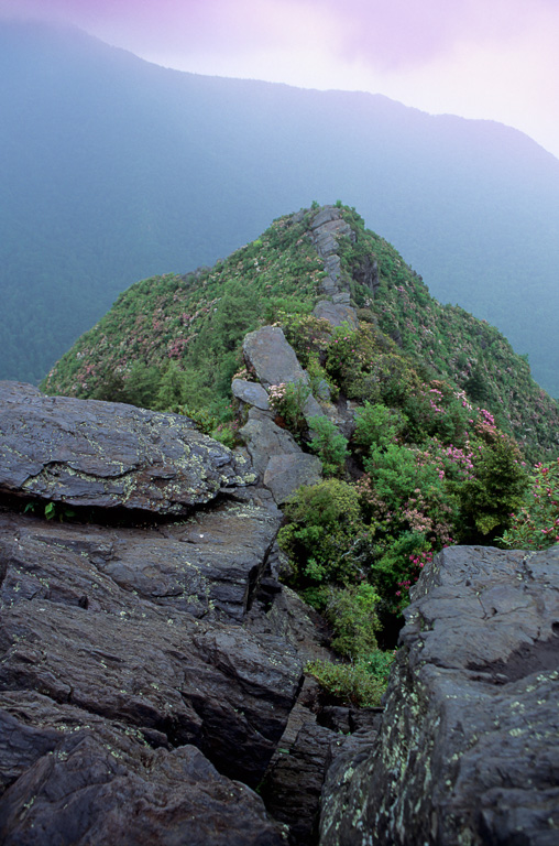 Rocky outcrop - Chimney Tops 1994