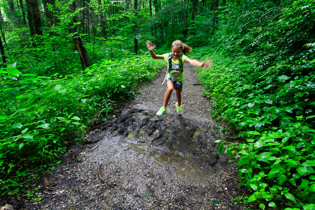 Mudjumper in action! Chimney Tops, Great Smoky Mountains, Tenn 2013