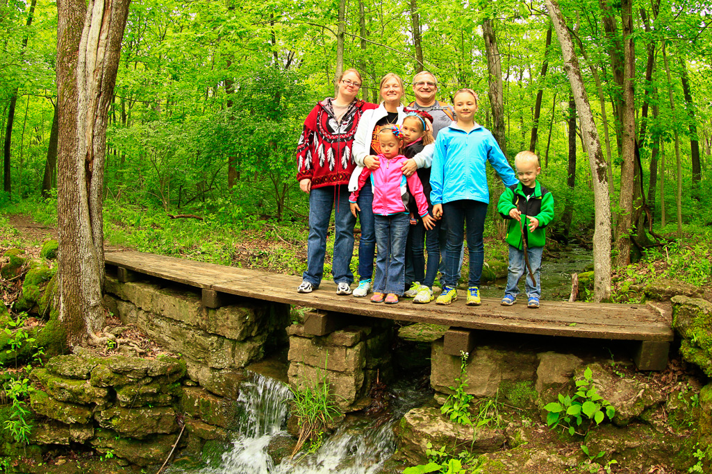 Group shot - Clifton Gorge May 2013