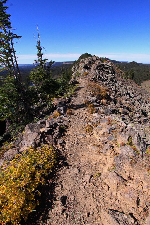 Knife edge - Crag Crest Trail