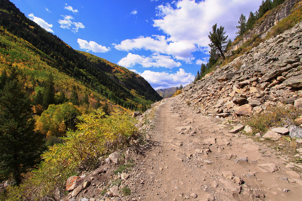 The Shelf Road - Crystal Mill 4WD Road