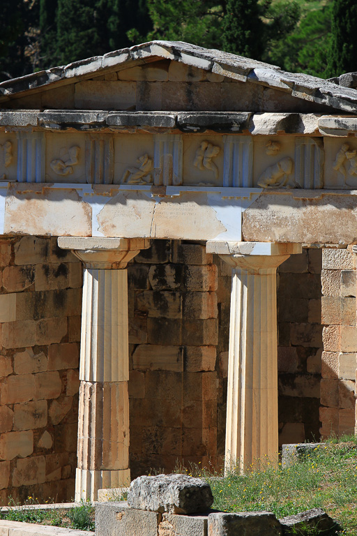 Treasury of the Athenians - Delphi
