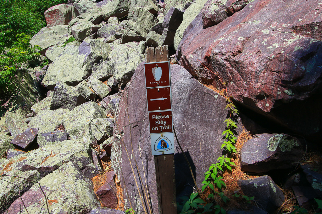 Balanced Rock Trail - Devil's Lake State Park, Wisconsin