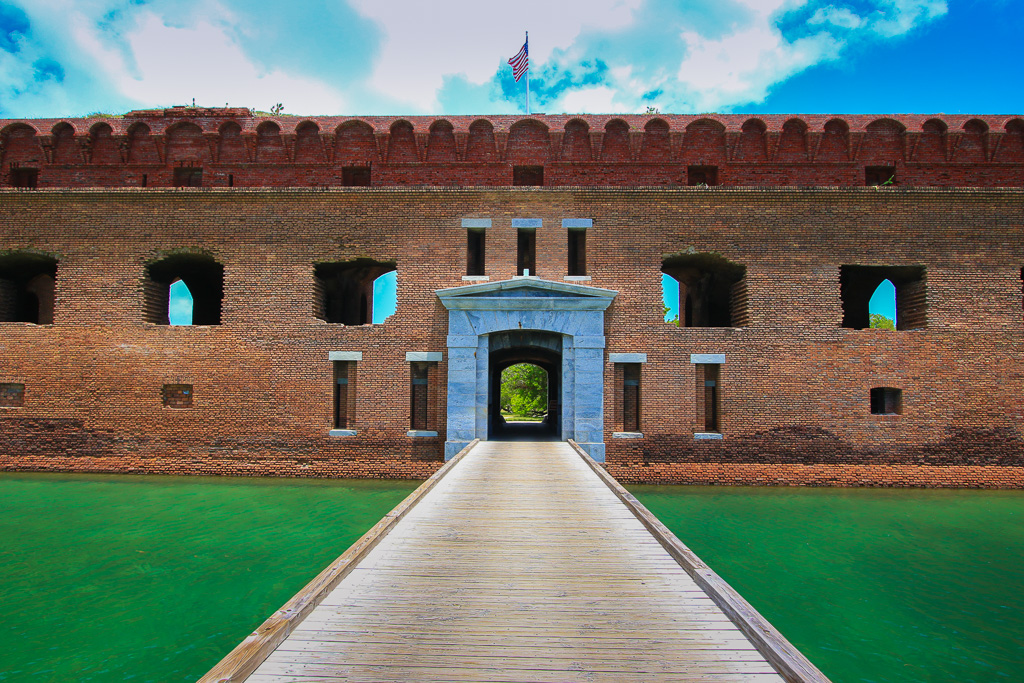 Fort Jefferson entrance - Dry Tortugas National Park