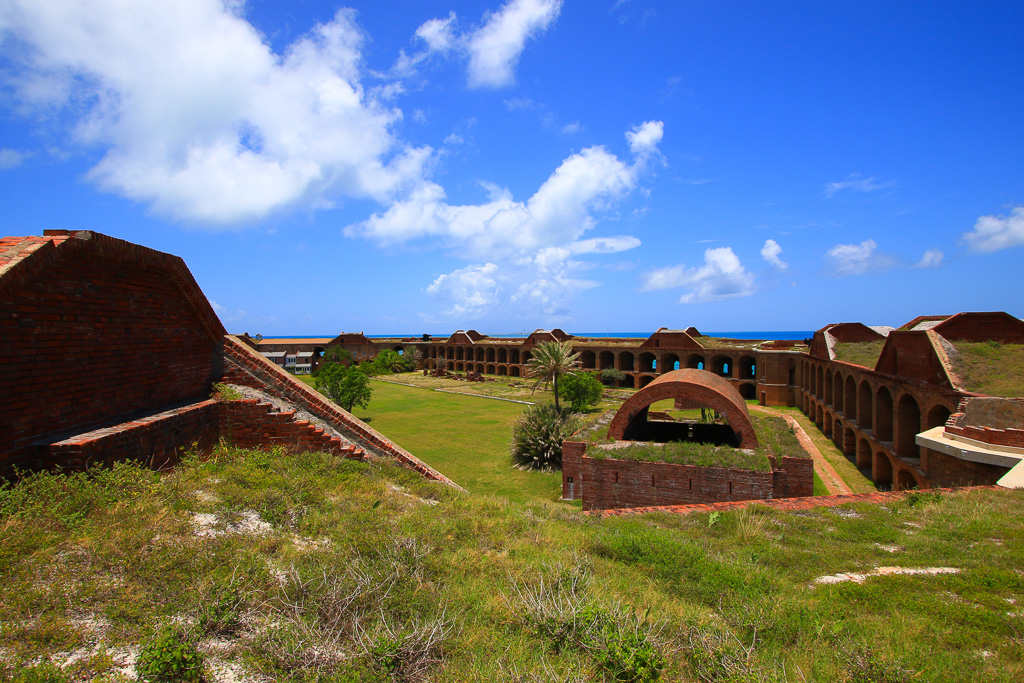 Fort interior - Dry Tortugas National Park