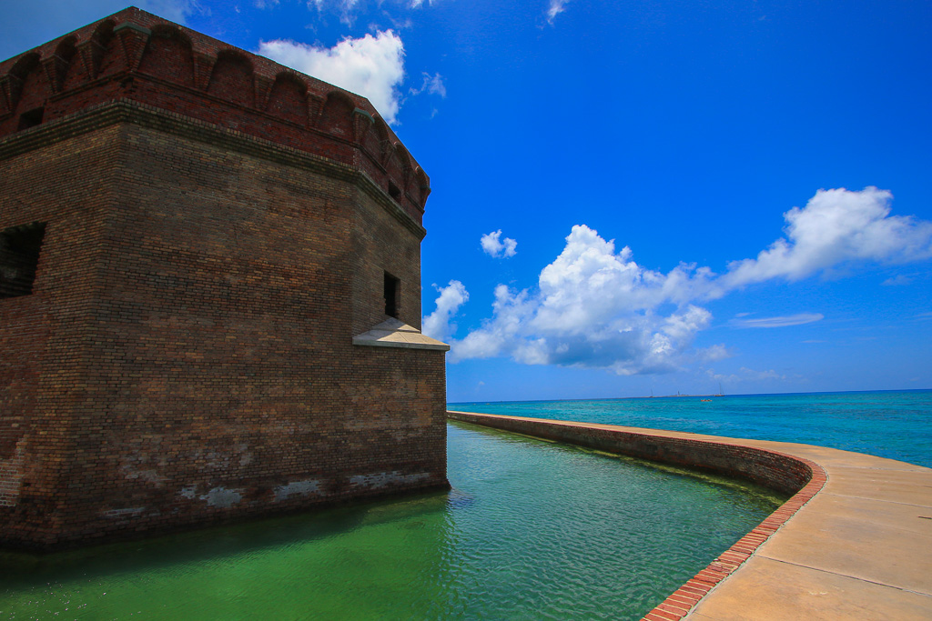 Backside of Fort Jefferson - Dry Tortugas National Park