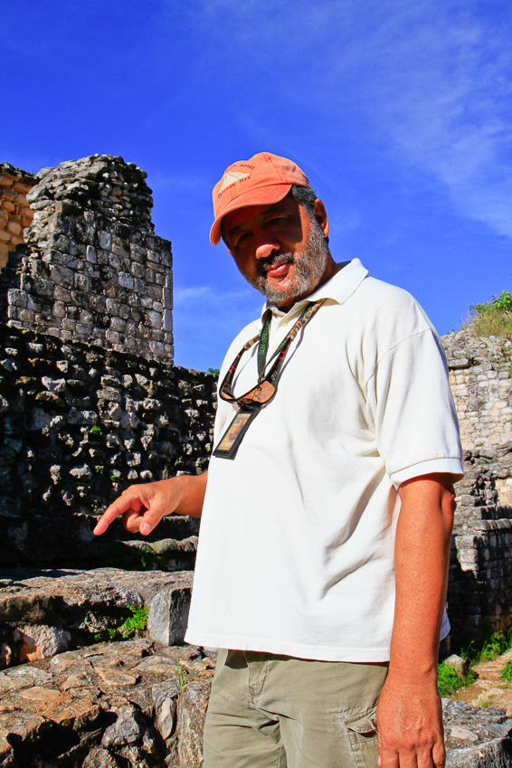 Our guide, Gerardo "Jerry' Ham - Ek Balam