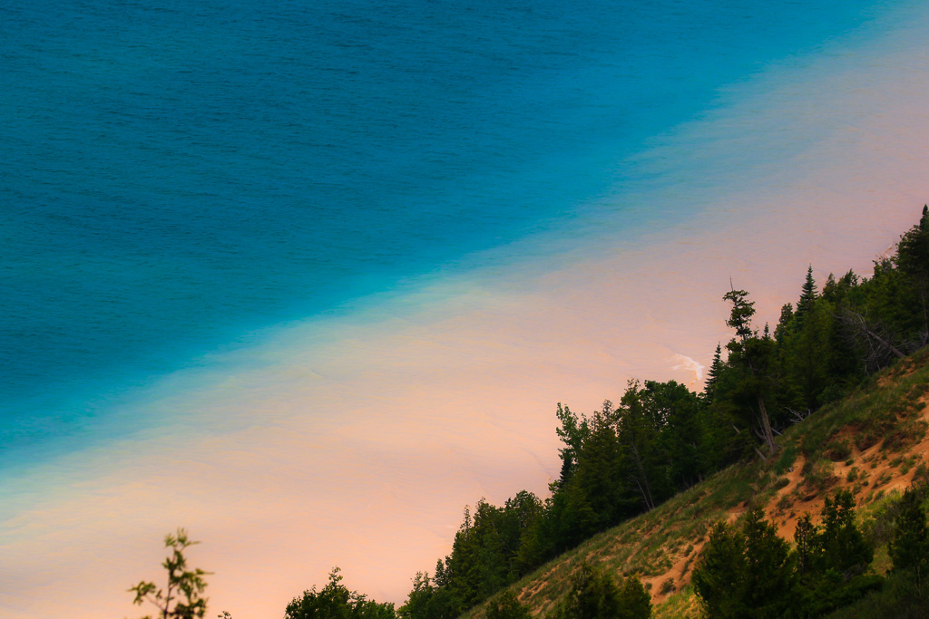 Lake waters - Empire Bluffs Trail