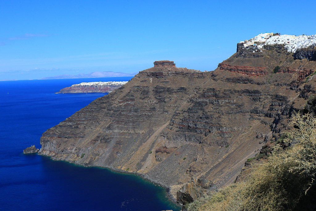 Skaros Rock - Fira to Oia Hike