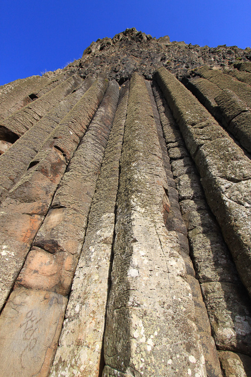 View of The Organ Pipes Formation - Giant's Causeway