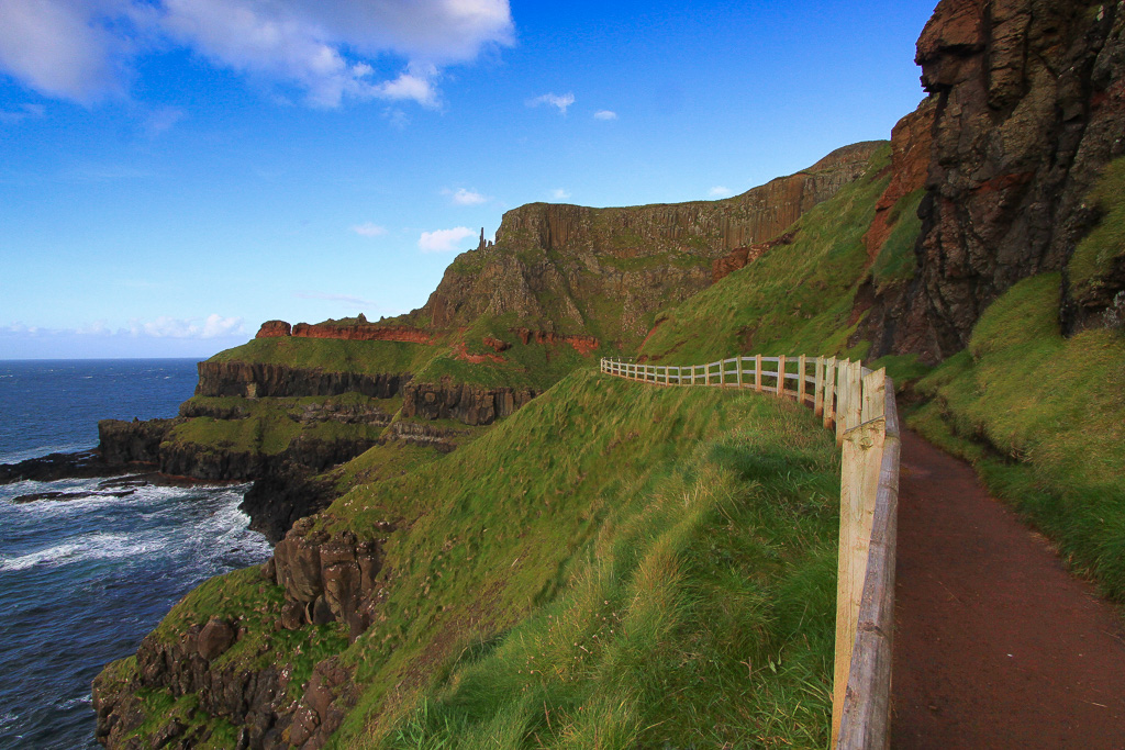 Above The Amphitheatre - Giant's Causeway