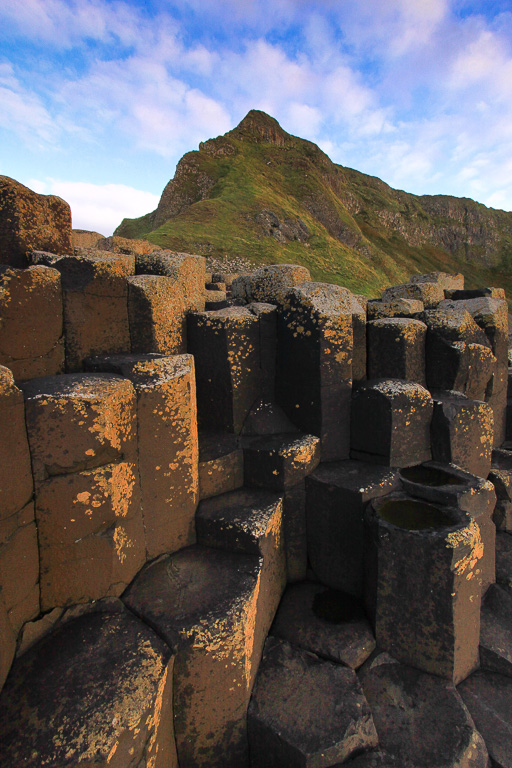 Sunlit Columns - Giant's Causeway