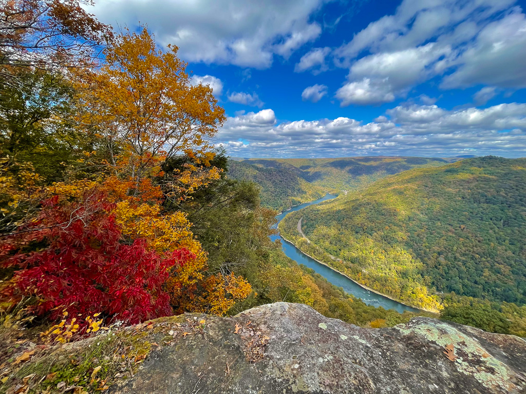 New River from Main Overlook - Grandview Rim Trail