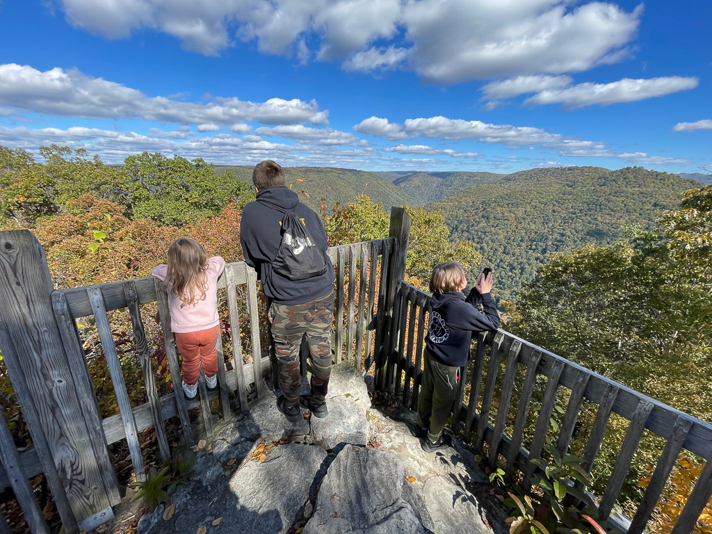 Beebs, Owen, and Cam - Grandview Rim Trail