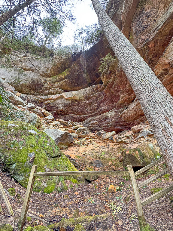Seasonal waterfall Gray's Arch Trail #205 - Gray's Arch Loop