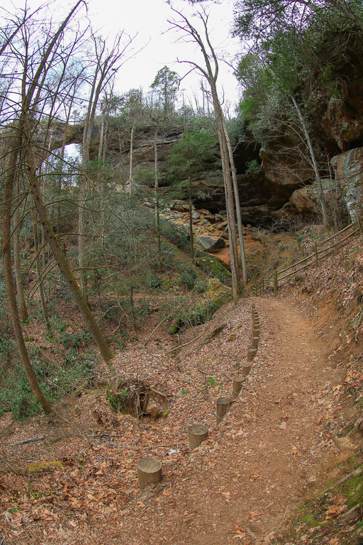 Gray's Arch on the cliff Gray's Arch Trail #205 - Gray's Arch Loop