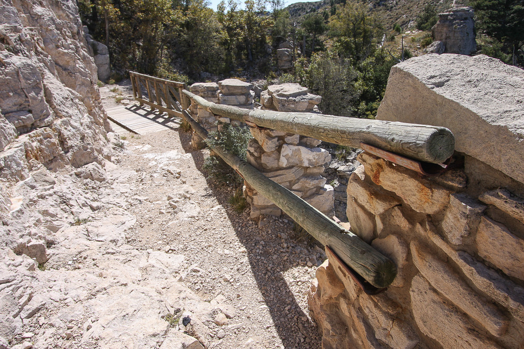 The bridge - Guadalupe Peak