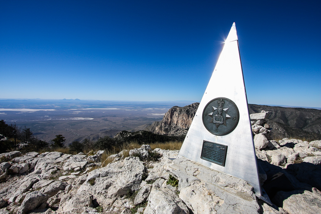 Summit of Guadalupe Peak - Texas