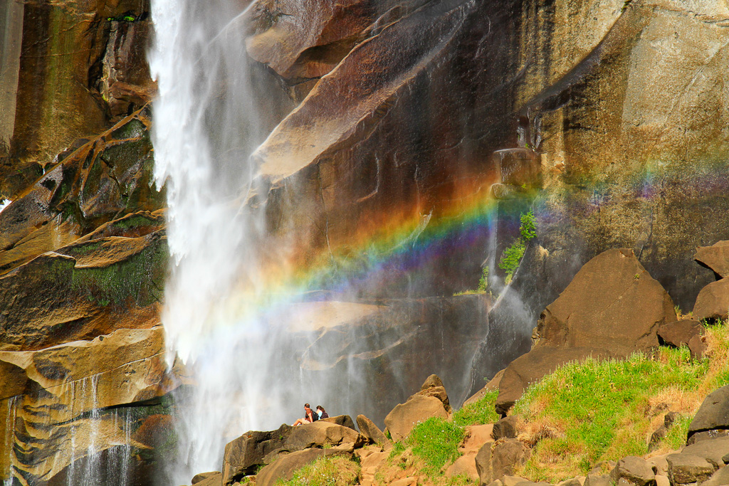Vernal Falls - Mist Trail  August 2013