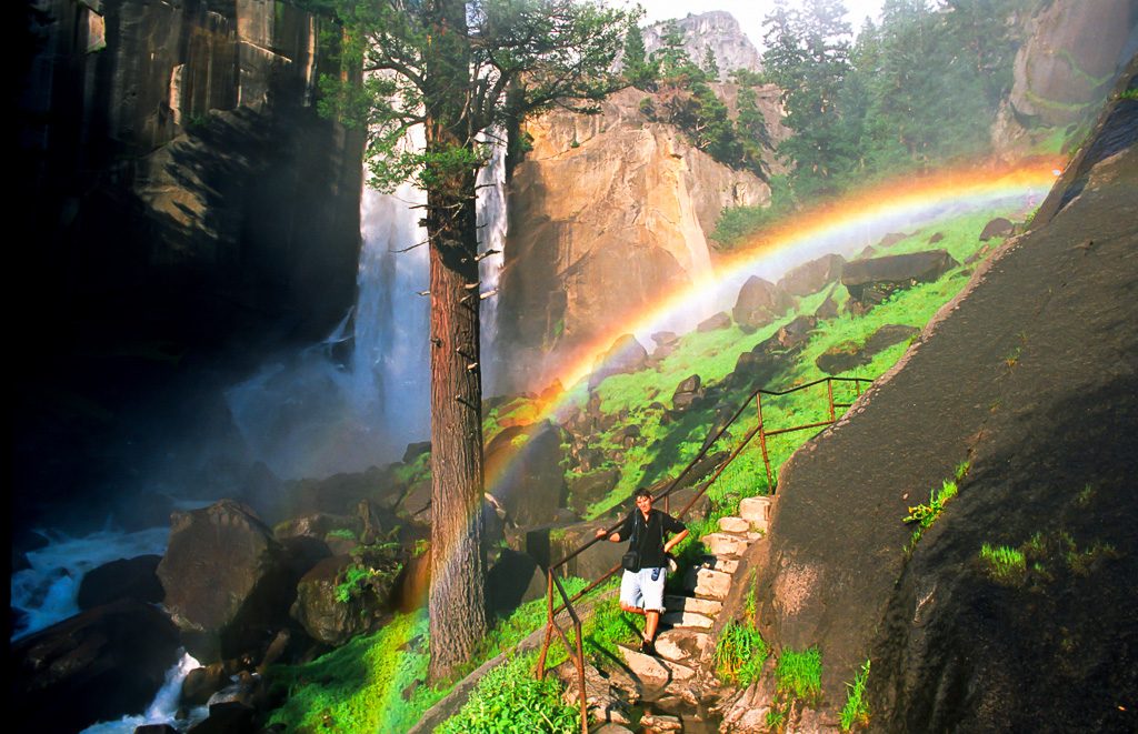 Vernal Falls - Mist Trail June 2000