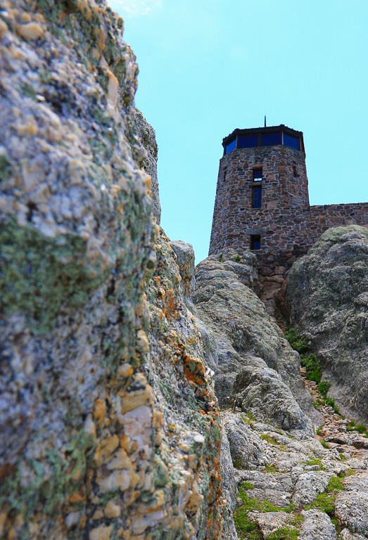 Granite and tower - Harney Peak