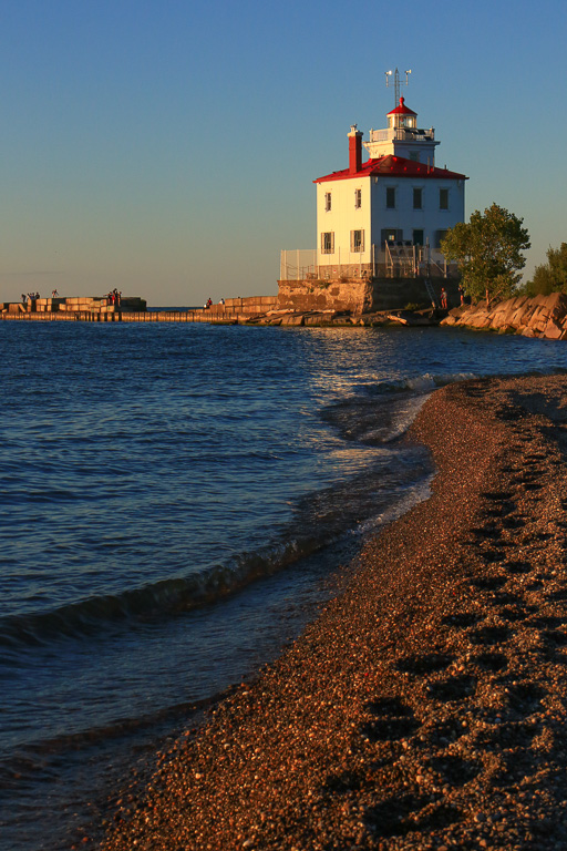 Fairport Harbor West Lighthouse - Headlands Dunes