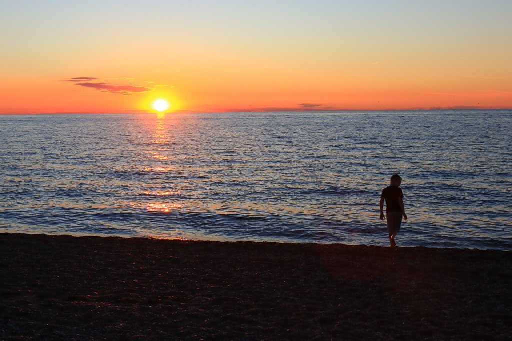 Cam and Lake Erie - Headlands Dunes