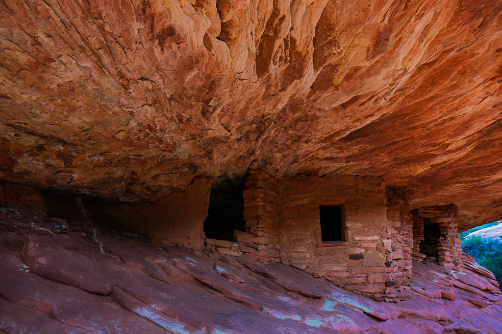 The house - South Fork of Mule Canyon