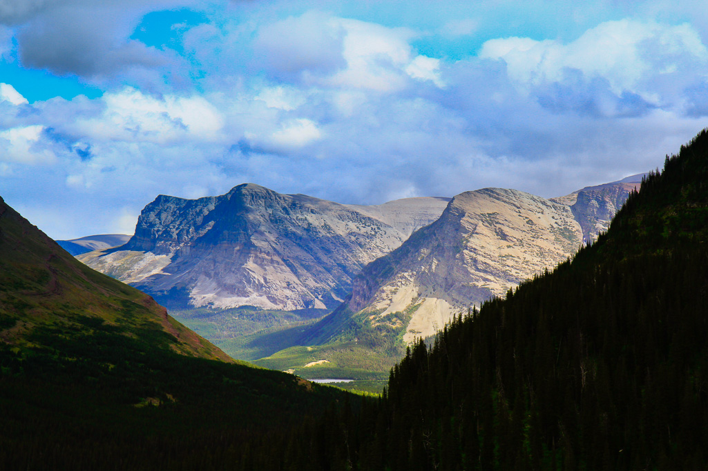 Glacier scenery - Iceberg Lake