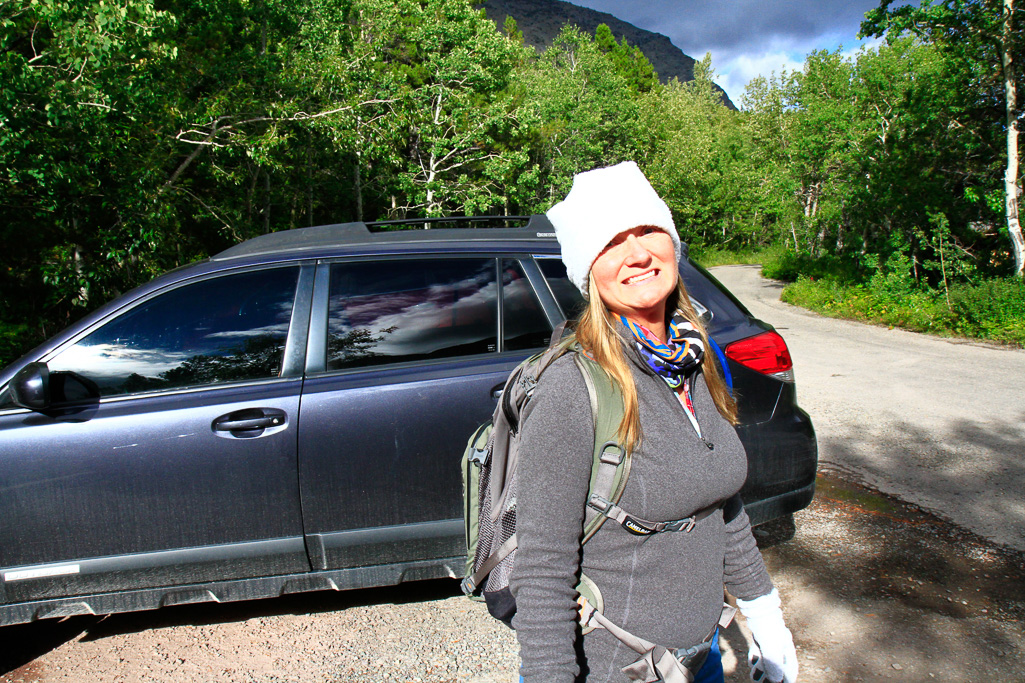 Sookie excited to be finished - Iceberg Lake
